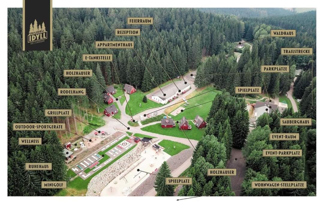 Erzgebirgsidyll Breitenbrunn - Waldhaus Neuer Anbau Buitenkant foto