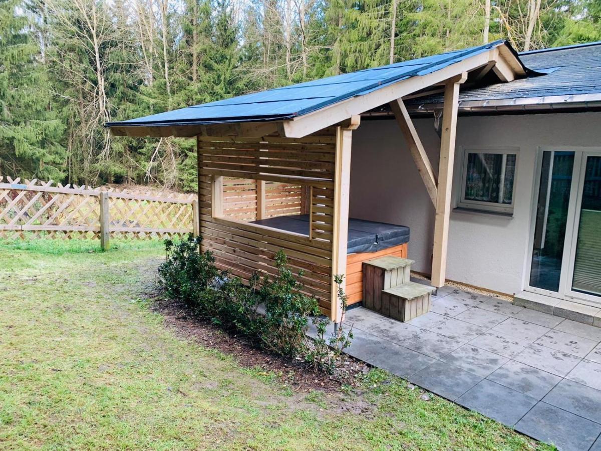 Erzgebirgsidyll Breitenbrunn - Waldhaus Neuer Anbau Buitenkant foto